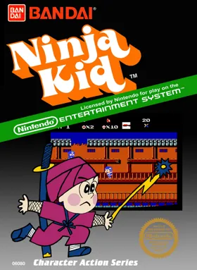 Ninja Kid (USA) box cover front